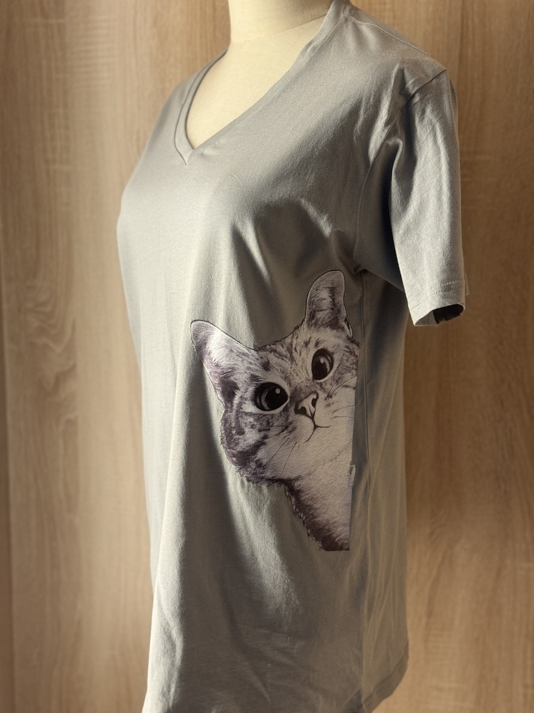 Peeking Cat T-shirt