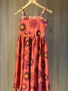 Cute Flower Patterned Summer Dress for Girls