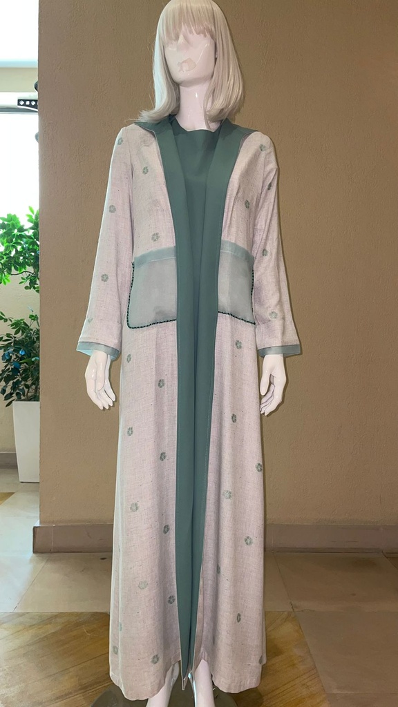 Stylish Two-Piece Set Abaya
