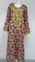 Traditional All Over Print  Floral Dress