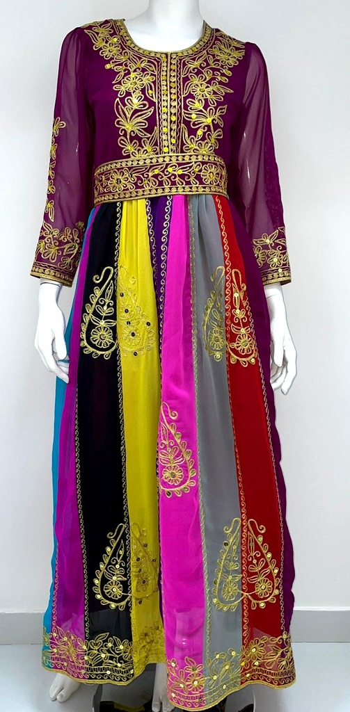 Traditional Multicolored Dress 