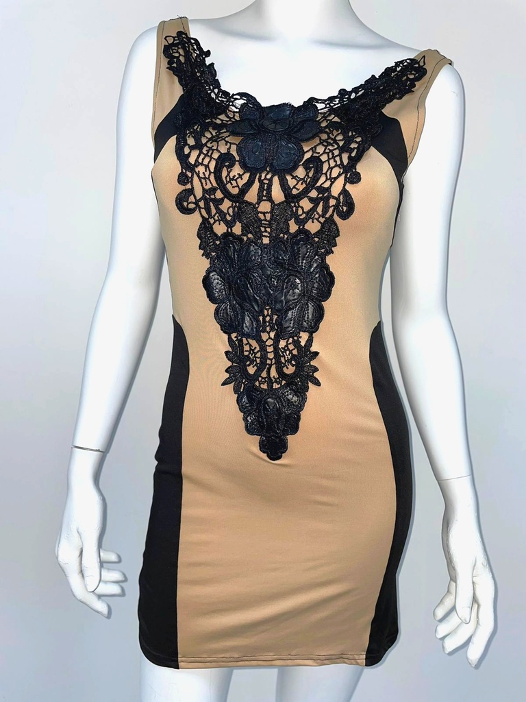 Exquisite Mini Summer Dress with Lace Touch
