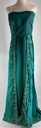 Fashionable Dress with Detachable Embroidery Skirt
