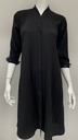 Plain Black Mini Dress