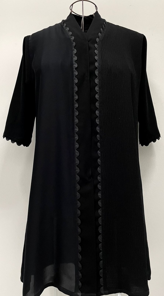 Elegant black weaves Blouse