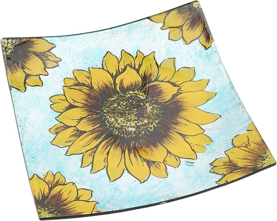 Sunflower Rectangular Plate