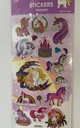 3D Magical Unicorn Animal Sticker