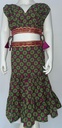 Cute Kids Fit And Flare Mini Skirt Two Piece Set