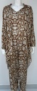 Snakeskin Patterned Women's Terno