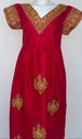 Traditional Kids Dress With Golden Embroidered