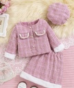 Plaid Chic pink Girls Set