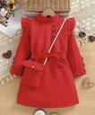 Tunic style winter Dress & Tote