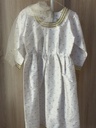 Traditional kids with mesh cover dress