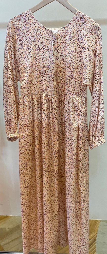 Floral Print Smocked dress 