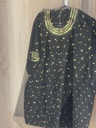 Traditional Black thoub Dress 