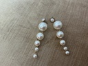 Pearls drops earrings
