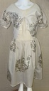 Girls Floral Puff Sleeve Dress 