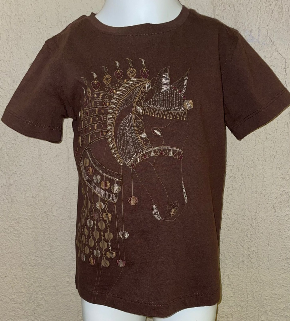Brown horse Kids T-Shirt 