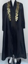Chic Open Abaya With Pattern Mosaic Design