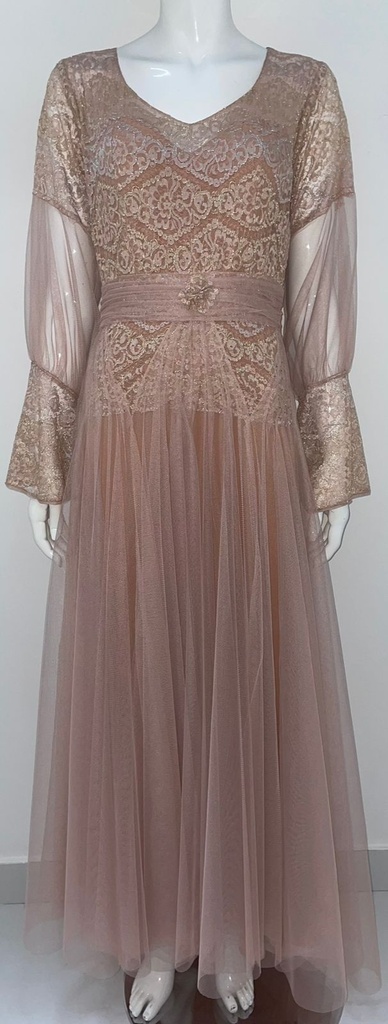 Long Prom Dresses Elegant Lace Tulle 