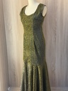 Golden flair Dress