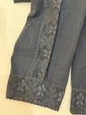 Cotton lace tight pants