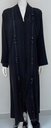 Black Abaya With Embroidery Flower Design