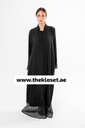 Black Abaya With Embroidered Stone Design 