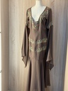 Handmade deep neckline Dress