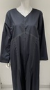 Simple Silky Black Abaya