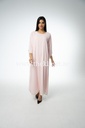 Chic Double-Layered Silk Chiffon Dress 