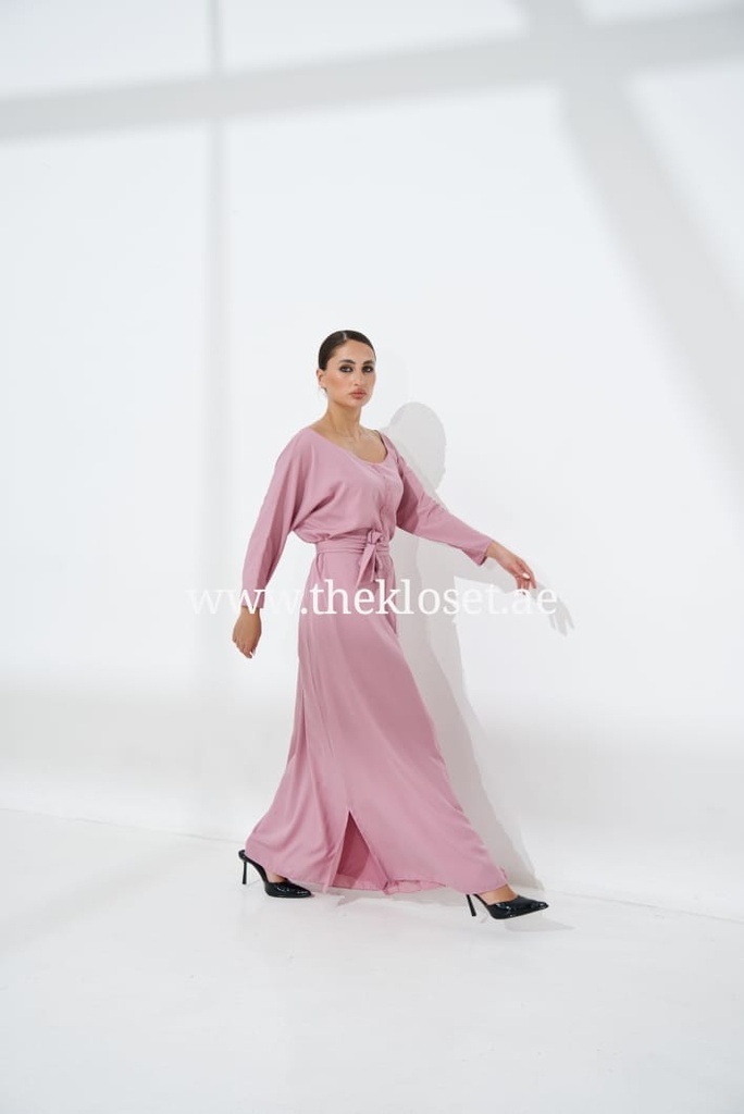 Light Purple Simple Plain Dress