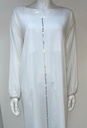 Shiny White Kaftan Dress