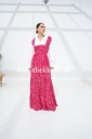 Charming Floral Pattern Maxi Dress