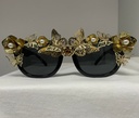  Sunglasses Decorated With Flowers And Butterflies.