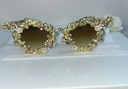 Elegant Women's Crystal Cat Eye Sunglasses