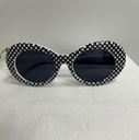 Cher Checkered Sunglasses