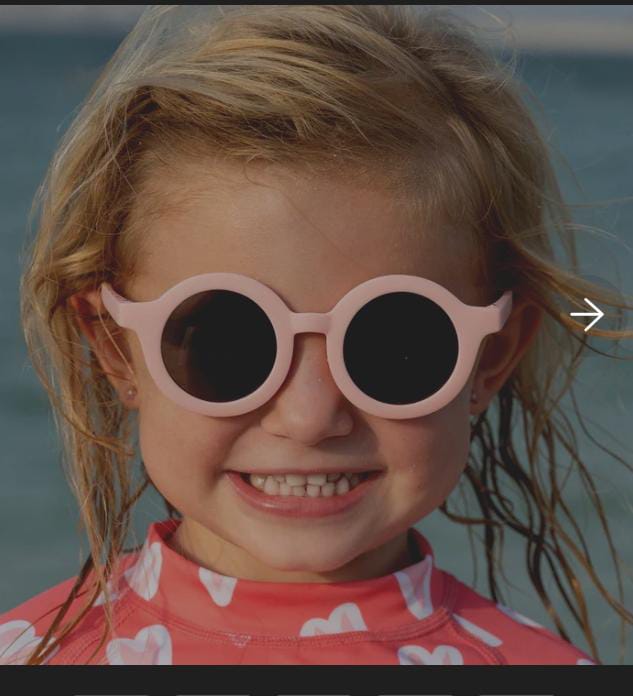 Flexible Kids Sunglasses Pink