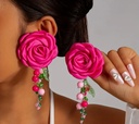 Rose dangle Earrings