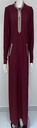 Fashionable Maroon Long Dress