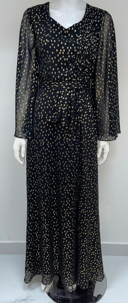 Glittery Black Bead Dress
