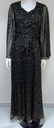 Glittery Black Bead Dress