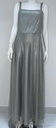 Silver Grey Chic Sleeveless Maxi Dress 