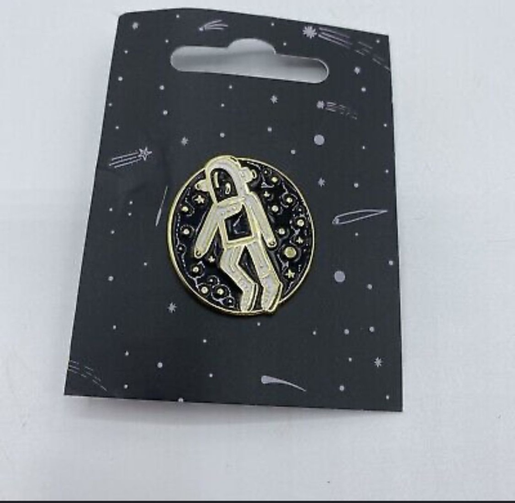 OHH Deer Astronaut Stars Pin 