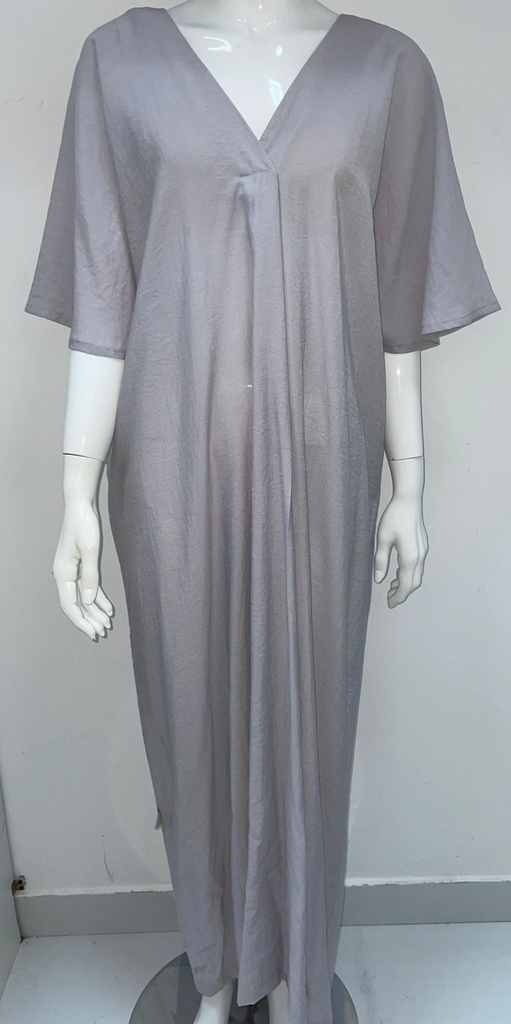 Light Grey Simple Dress