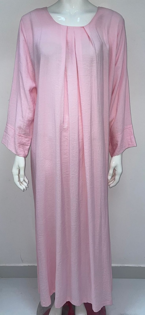 Plain Pink Simple Dress