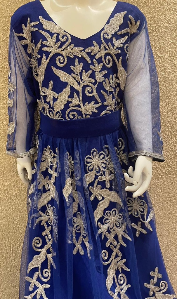 Lovely Blue Traditional Garb for Kids