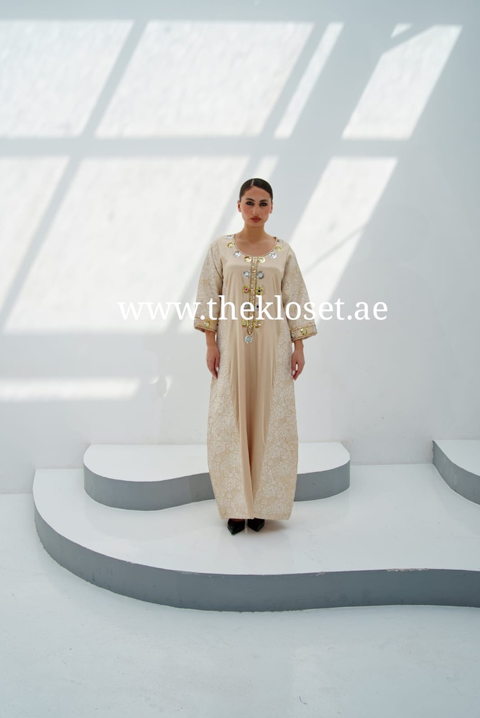 Golden Shiny Fashion Dress