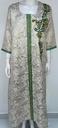 Silvery Elegant Dress