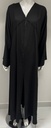 Simple Black Abaya Adorned with Beads